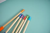 6 Colorful Wooden Pencils